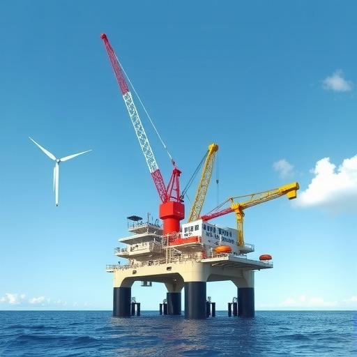 中天科技攜手金風科技聯(lián)合打造新一代深遠海風電施工安裝平臺(圖1) 中天科技攜手金風科技聯(lián)合打造新一代深遠海風電施工安裝平臺(圖1)