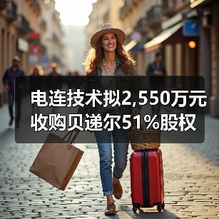 電連技術(shù)擬2,550萬元收購貝遞爾51%股權(quán)（圖1）