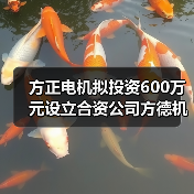 方正電機擬投資600萬元設(shè)立合資公司方德機器人（圖4）