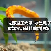 成都理工大學(xué)-永星電子教學(xué)實習(xí)基地成功揭牌(圖3) 成都理工大學(xué)-永星電子教學(xué)實習(xí)基地成功揭牌(圖3)