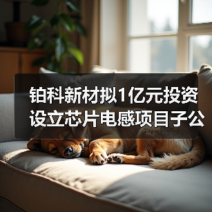 鉑科新材擬1億元投資設(shè)立芯片電感項(xiàng)目子公司（圖4）
