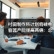 村田制作所計(jì)劃將硅電容器產(chǎn)能提高兩倍：總投資 100 億日元，有望用于智能手機(jī)（圖4）