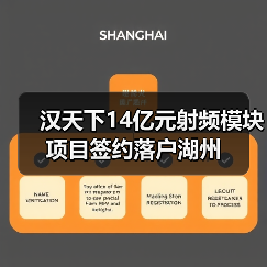 漢天下14億元射頻模塊項(xiàng)目簽約落戶湖州（圖3）