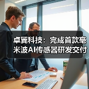 卓翼科技：完成首款毫米波AI傳感器研發(fā)交付（圖1）