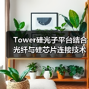 Tower硅光子平臺(tái)結(jié)合光纖與硅芯片連接技術(shù)及量子點(diǎn)激光器（圖1）
