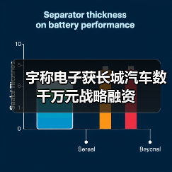 宇稱電子獲長城汽車數(shù)千萬元戰(zhàn)略融資（圖3）