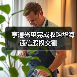 亨通光電完成收購華海通信股權(quán)交割(圖4) 亨通光電完成收購華海通信股權(quán)交割(圖4)