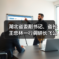 湖北省委副書記、省長王忠林一行調(diào)研長飛公司（圖3）