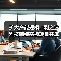 擴(kuò)大產(chǎn)能規(guī)模，利之達(dá)科技陶瓷基板項(xiàng)目開工（圖1）