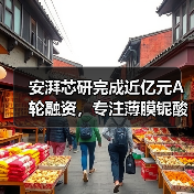 安湃芯研完成近億元A輪融資，專注薄膜鈮酸鋰光子芯片及光學(xué)引擎研發(fā)（圖2）
