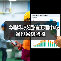 華脈科技通信工程中心通過省級驗收（圖4）