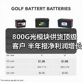 800G光模塊供貨頂級(jí)客戶 半年報(bào)凈利潤(rùn)增長(zhǎng)3.28%(圖4) 800G光模塊供貨頂級(jí)客戶 半年報(bào)凈利潤(rùn)增長(zhǎng)3.28%(圖4)