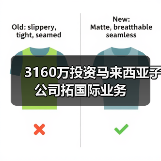 3160萬投資馬來西亞子公司拓國際業(yè)務(wù)(圖1) 3160萬投資馬來西亞子公司拓國際業(yè)務(wù)(圖1)