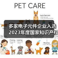 多家電子元件企業(yè)入選2023年度國家知識產(chǎn)權示范企業(yè)和優(yōu)秀企業(yè)（圖1）