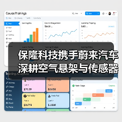 保隆科技攜手蔚來(lái)汽車 深耕空氣懸架與傳感器領(lǐng)域（圖1）
