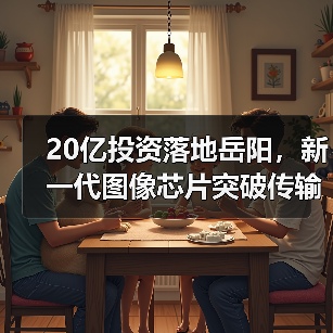 20億投資落地岳陽，新一代圖像芯片突破傳輸難題（圖4）