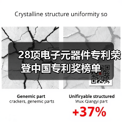 28項電子元器件專利榮登中國專利獎榜單(圖1) 28項電子元器件專利榮登中國專利獎榜單(圖1)
